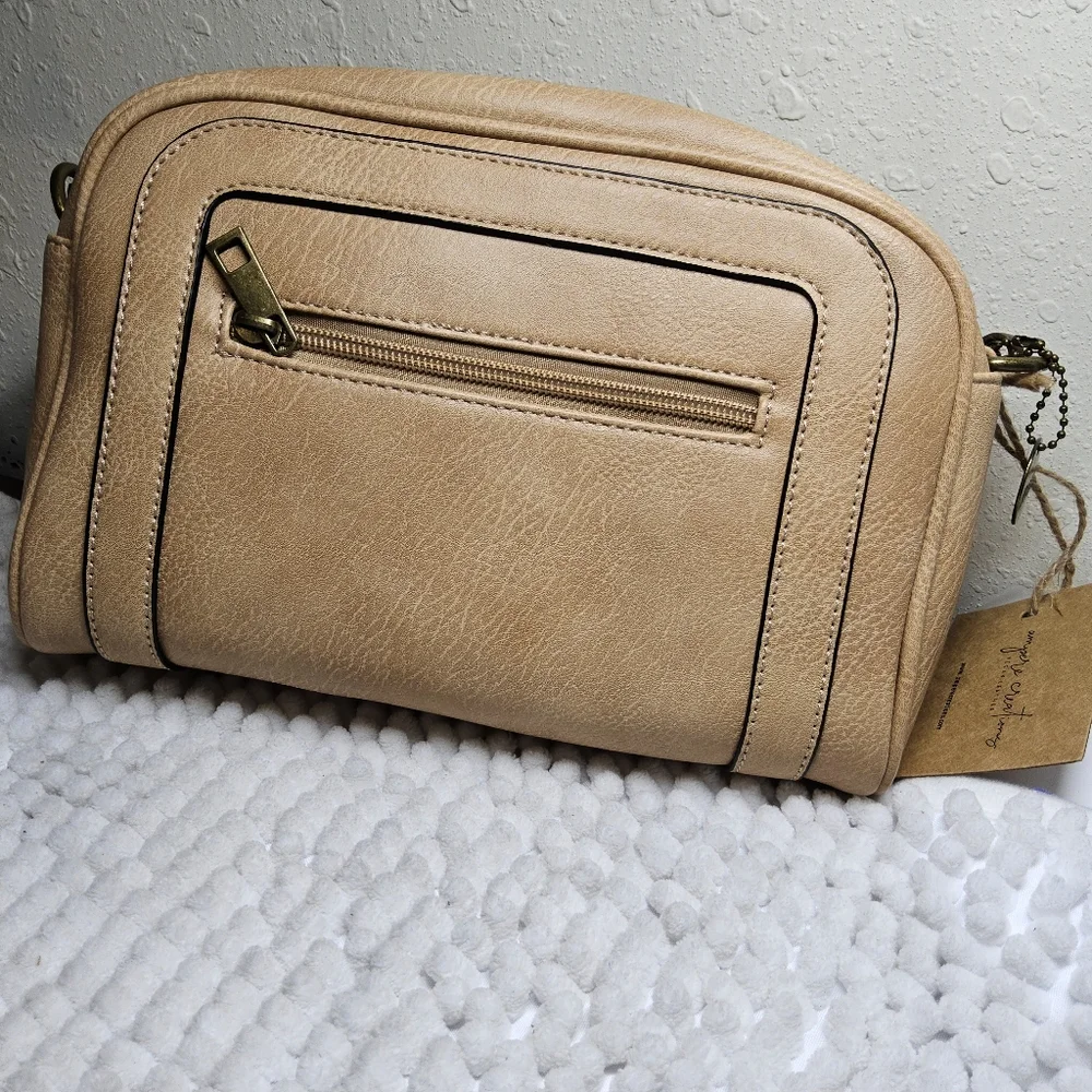 Ampere Creations Elegant sand Crossbody Bag